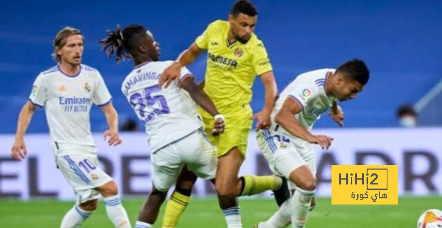 نتيجة الدور الأول بين ريال مدريد و فياريال