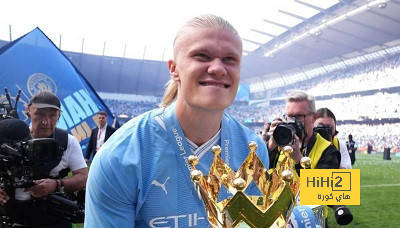 هالاند أول لاعب من السيتي يحصد الحذاء الذهبي مرتين
