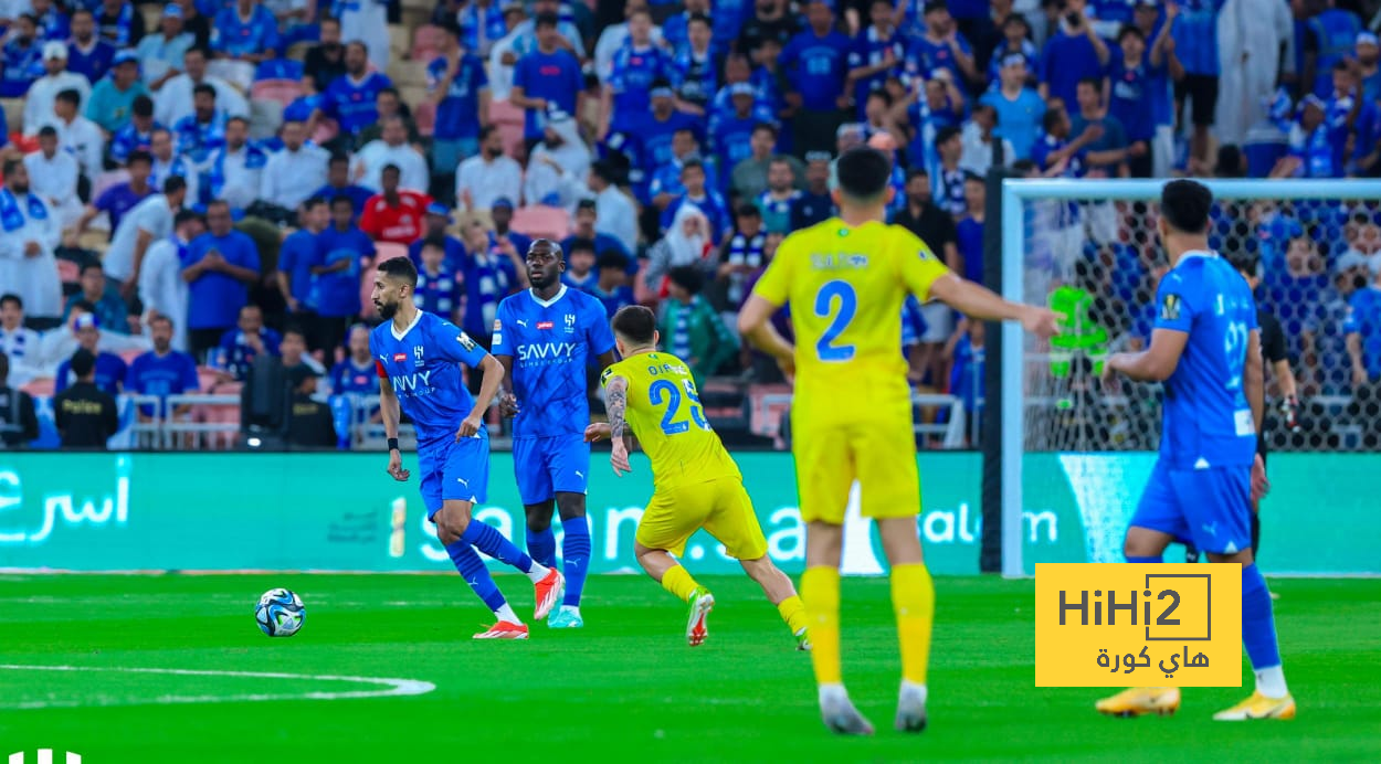 التعادل يحسم الوقت الأصلي بين الهلال والنصر