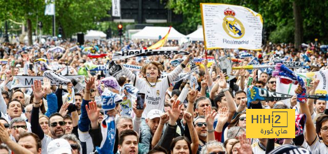 جماهير ريال مدريد تتجول في شوارع لندن قبل التوجه إلى ملعب ويمبلي