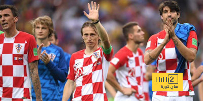 نتائج منتخب كرواتيا في آخر خمس مباريات قبل مواجهة إسبانيا