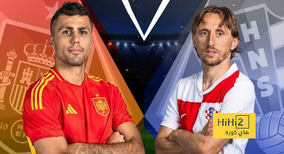 نتائج آخر عشر مباريات بين منتخب إسبانيا ومنتخب كرواتيا