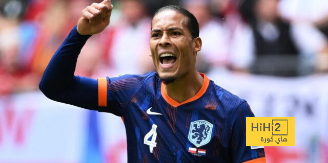 أرقام فان دايك مع هولندا أمام بولندا في اليورو