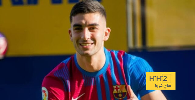 أرقام فيران توريس مع برشلونة