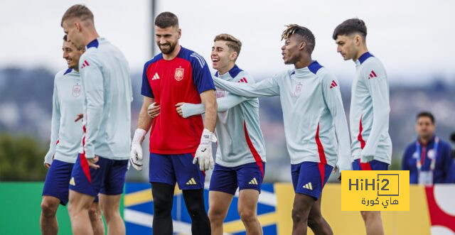 منتخب إسبانيا ينهي إستعداداته قبل مباراة ألبانيا