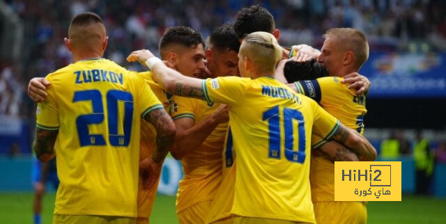 تقييم منتخب أوكرانيا في الشوط الأول أمام بلجيكا