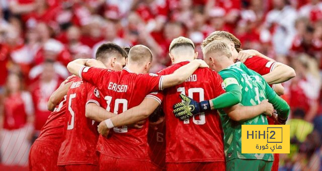 التشكيلة الرسمية لمنتخب الدنمارك أمام ألمانيا