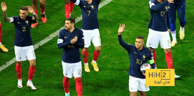 الرسم التكتيكي لمنتخب فرنسا أمام بلجيكا