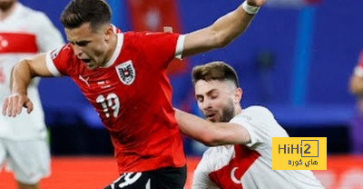إحصائيات الشوط الأول من مباراة تركيا ضد النمسا