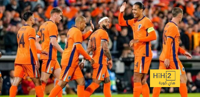 التشكيلة الرسمية لمنتخب هولندا أمام إنجلترا في نصف نهائي اليورو