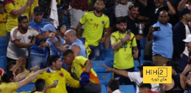 خيمنيز يكشف عن سبب الشجار بين لاعبي الأوروغواي ومشجعي كولومبيا