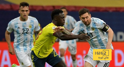 إحصائية قوية لمنتخب الأرجنتين أمام منتخب كولومبيا