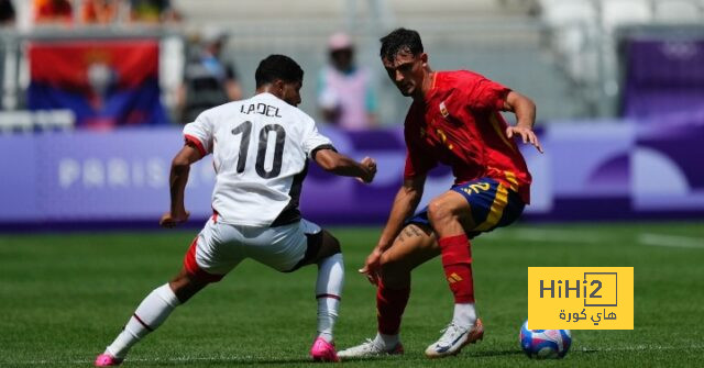 تقييم إسبانيا في الشوط الأول أمام منتخب مصر