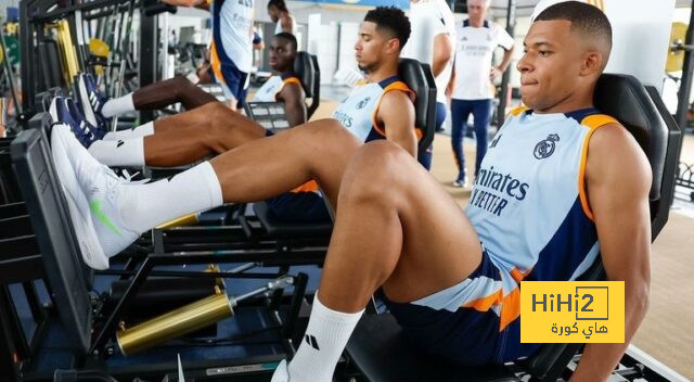 مبابي يخوض مرانه الأول في ريال مدريد