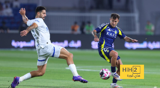 أرقام لاعبي النصر في شوط الديربي الأول