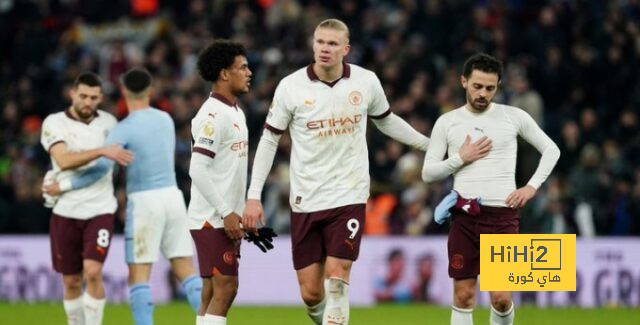 أخر هزيمة للسيتي في الدوري الانجليزي