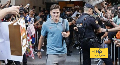 وصول لاعبي أتلتيكو مدريد إلى ملعب لا سيراميكا لمواجهة فياريال