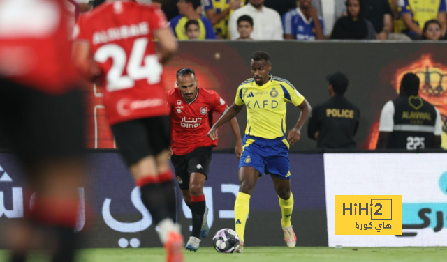 أرقام لاعبي النصر في الشوط الأول أمام الرائد