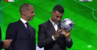بعد حصوله على جائزة الهداف التاريخي.. أرقام رونالدو في دوري أبطال أوروبا