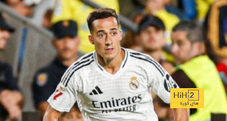 انطلاق الشوط الثاني من مباراة ريال مدريد و لاس بالماس