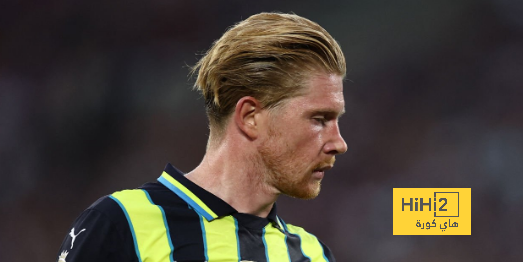 حصيلة كيفين دي بروين في 3 جولات بالدوري الإنجليزي