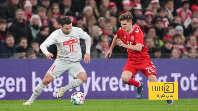 نتائج آخر عشر مباريات بين منتخب سويسرا ومنتخب الدنمارك