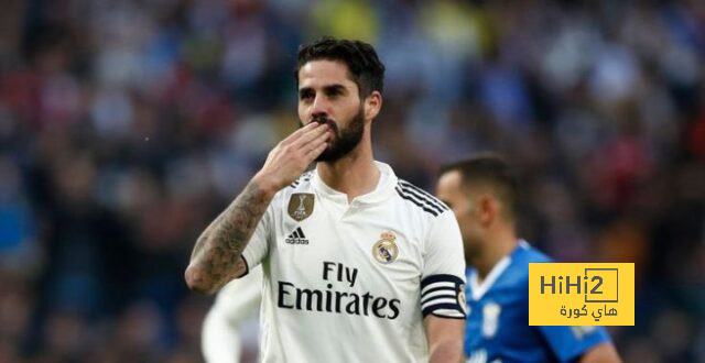 إيسكو يتفاعل مع رسالة ريال مدريد