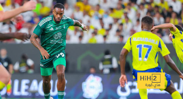ترتيب الدوري السعودي بعد تعادل الأهلي والنصر