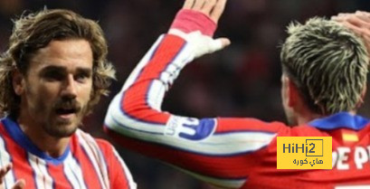 احصائيات الشوط الأول من مباراة أتلتيكو مدريد و لايبزيج