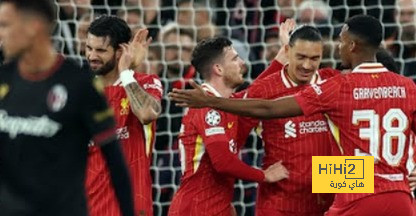 ليفربول يتقدم على بولونيا بهدف نظيف في الشوط الأول