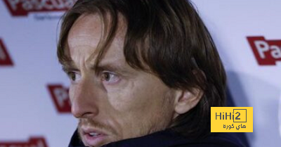 مودريتش مهدد بالغياب عن مواجهة ميلان