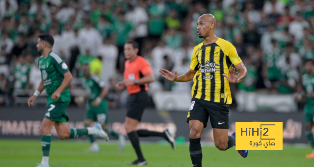 الاتحاد يتقدم على الأهلي بهدف في الشوط الأول