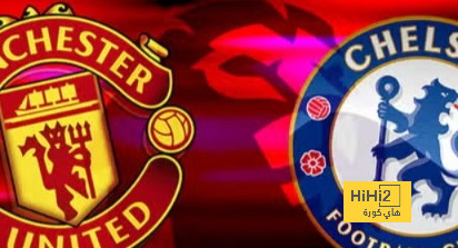 الرسم التكتيكي لفريقي مانشستر يونايتد و تشيلسي في الدوري الإنجليزي