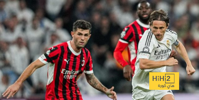 مودريتش يغادر مباراة الميلان