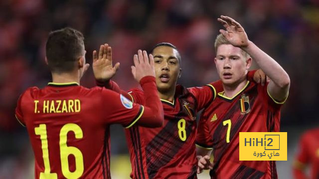 مدرب منتخب بلجيكا يتجاهل الانتقادات!