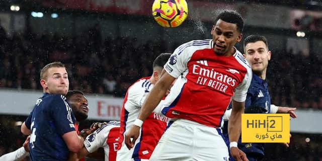ارسنال يفوز على مانشستر يونايتد في الدوري الإنجليزي
