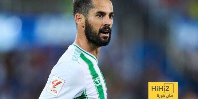 موقف إيسكو من المشاركة ضد برشلونة