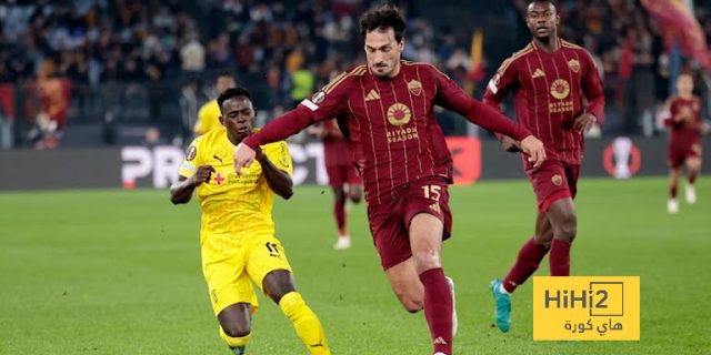احصائيات الشوط الأول من مباراة روما و براغا في الدوري الأوروبي