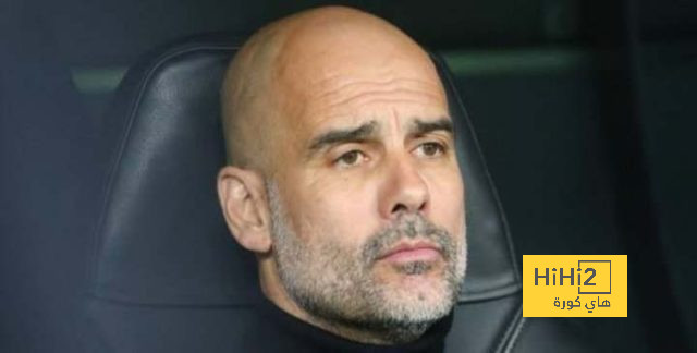صور.. رد فعل بيب غوارديولا بعد هدفي مانشستر