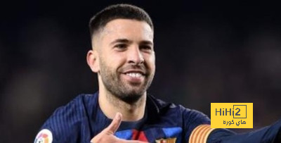 صورة.. ألبا حاضرا في مباراة برشلونة وأتلتيكو مدريد
