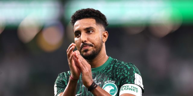 أزمة تهديفية لسالم الدوسري مع المنتخب السعودي