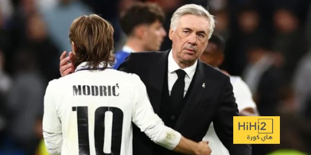 أنشيلوتي عن مودريتش: إنه هدية في عالم كرة القدم