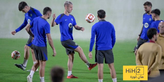 صور: برشلونة يختتم تدريباته استعداد لمواجهة ريال مدريد في نهائي السوبر الإسباني