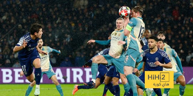 احصائيات مباراة باريس سان جيرمان و مانشستر سيتي في دوري الأبطال