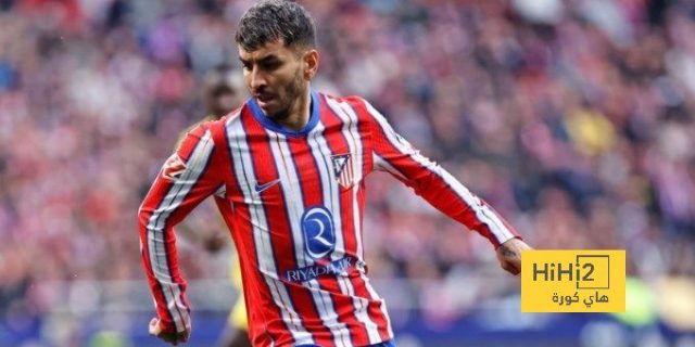 أتلتيكو مدريد يتأخر أمام فياريال في الشوط الأول