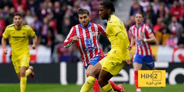 ترتيب الدوري الإسباني بعد تعادل أتلتيكو مدريد ضد فياريال