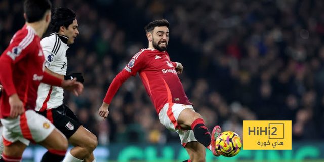 شوط سلبي بين مانشستر يونايتد و فولهام في الدوري الإنجليزي