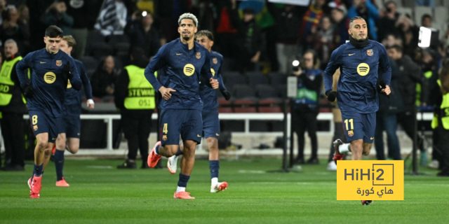 صور: برشلونة يؤدي عمليات الإحماء الأخيرة قبل لقاء أتالانتا