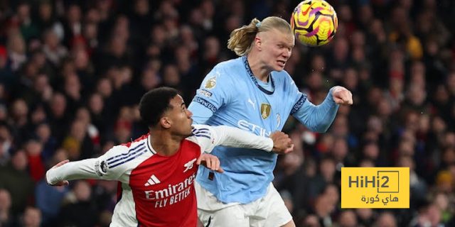 مانشستر سيتي يدرك التعادل أمام أرسنال
