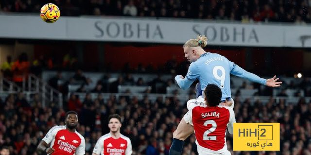 تقييم لاعبو مانشستر سيتي و أرسنال في الدوري الإنجليزي